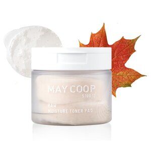 MAYCOOP Raw Moisture Korean Maple Toner Pads 160ml (70 Pads)